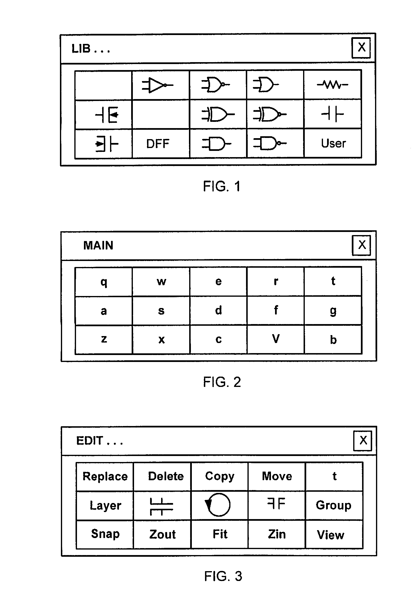 Graphical User Friendly Interface Keypad System For CAD