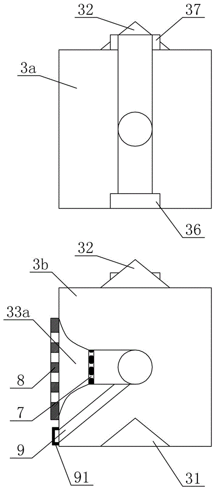 Wind resistant wall block provided with wind guiding structure