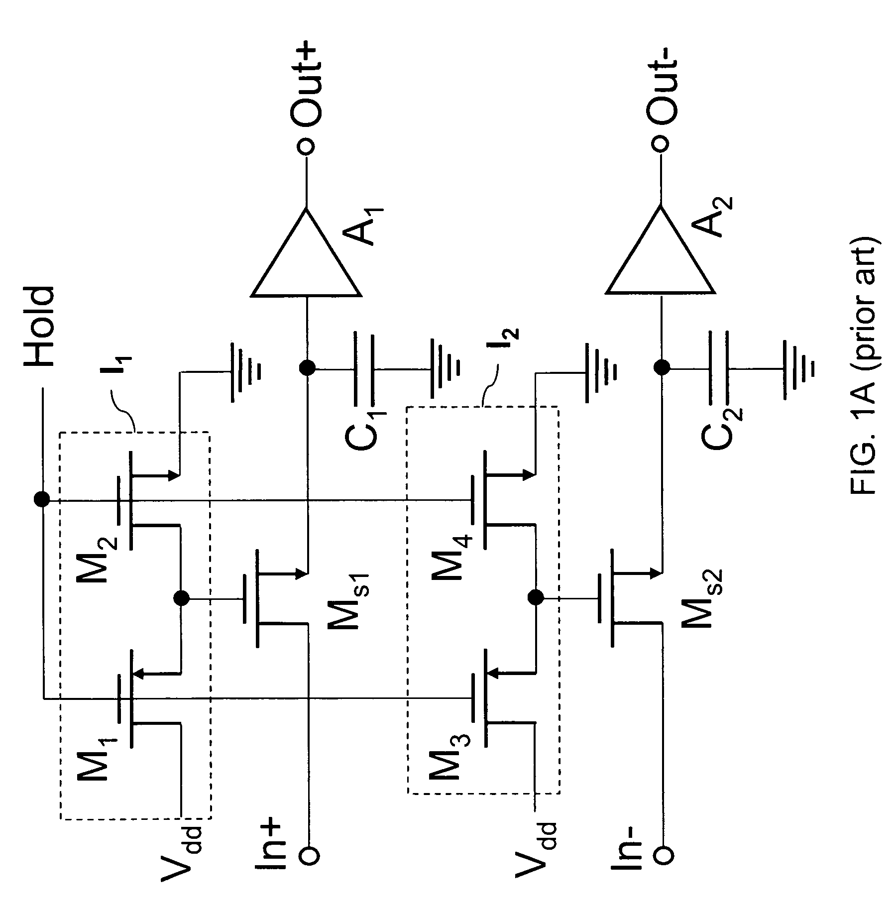 Switch linearized track and hold circuit for switch linearization