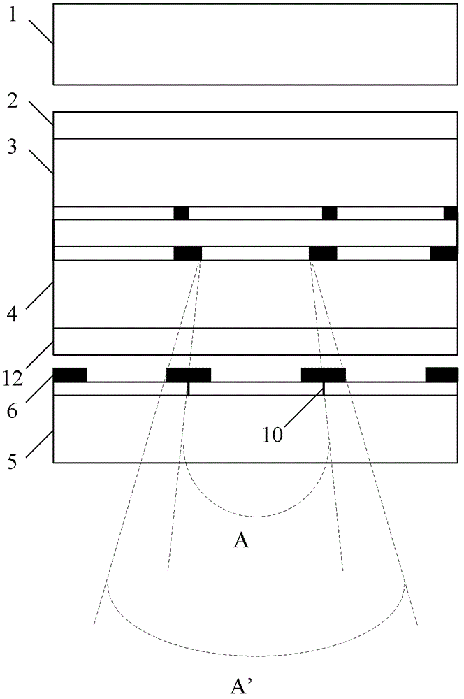 A passive polarized three-dimensional display device