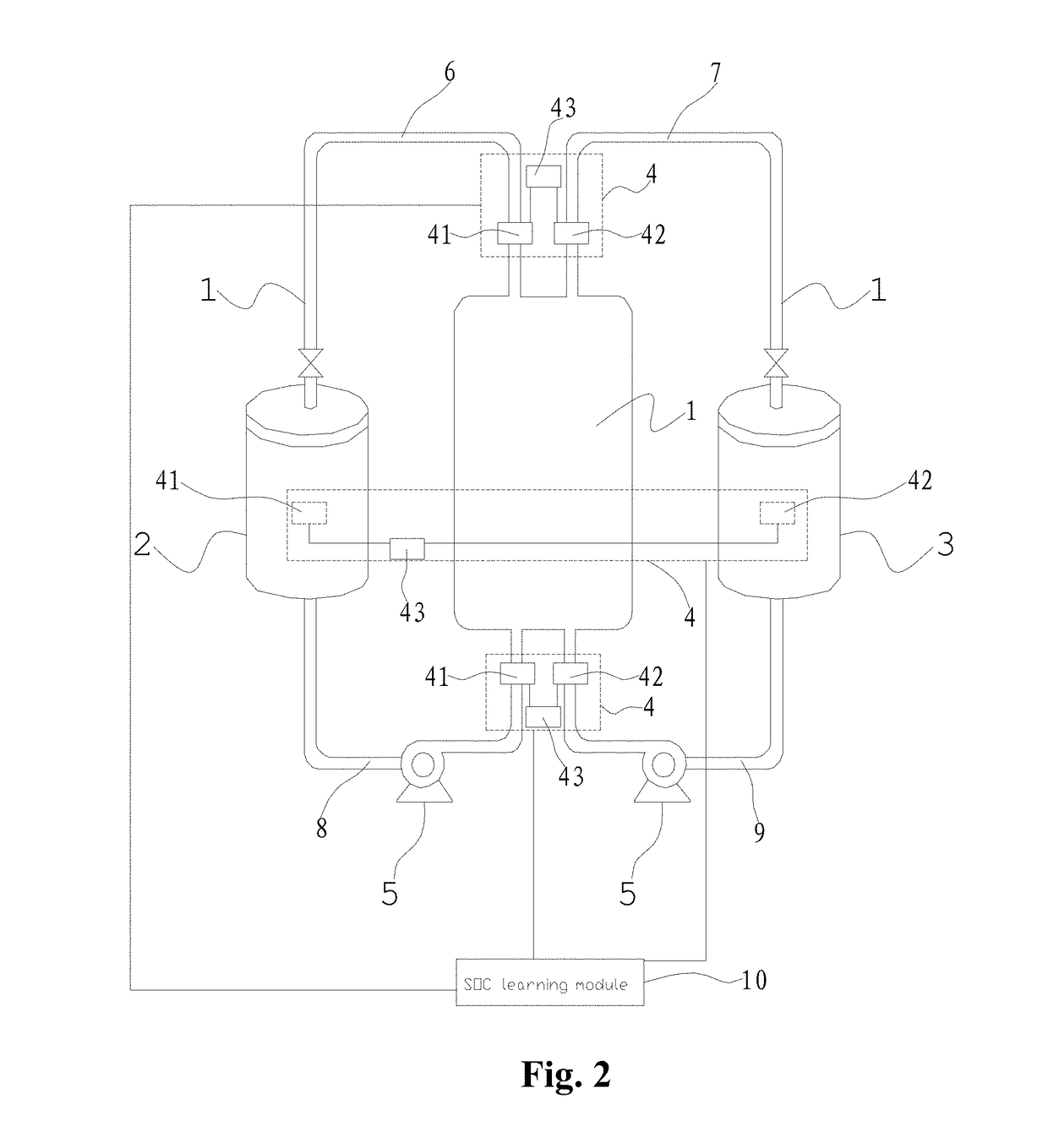 Method and system for monitoring state of charge (SOC) of flow battery system, flow battery based on redundancy design of soc detection device, method and device for determining actual capacity of flow battery, and method and system for estimating input-output characteristic of alternating-current side of flow battery