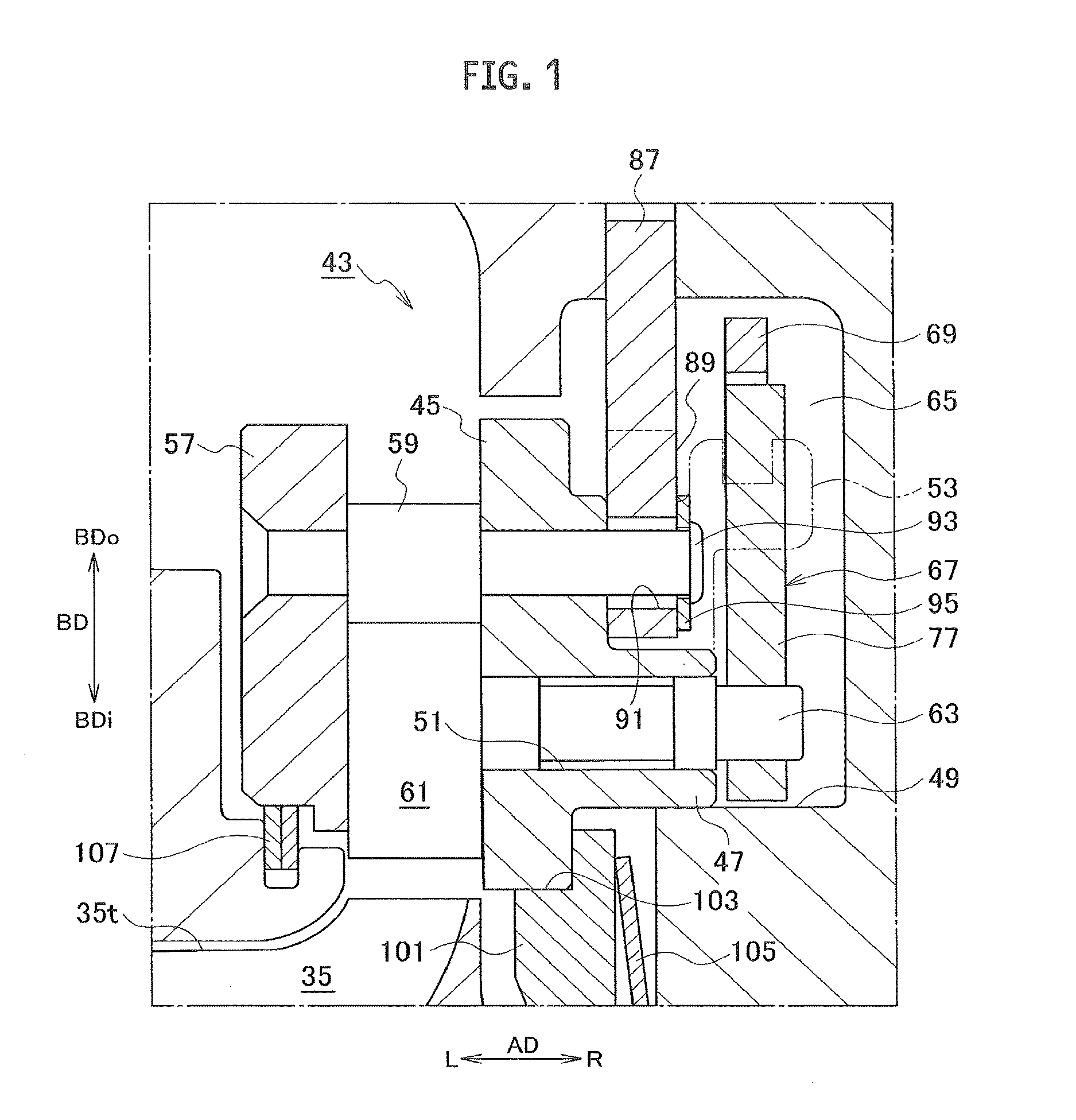 Variable nozzle unit and variable geometry turbocharger