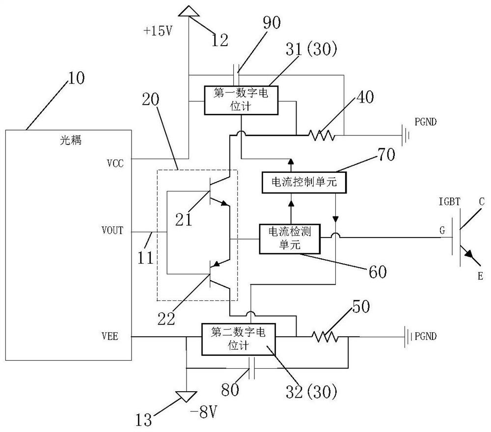 IGBT (Insulated Gate Bipolar Translator) driving circuit and electronic equipment