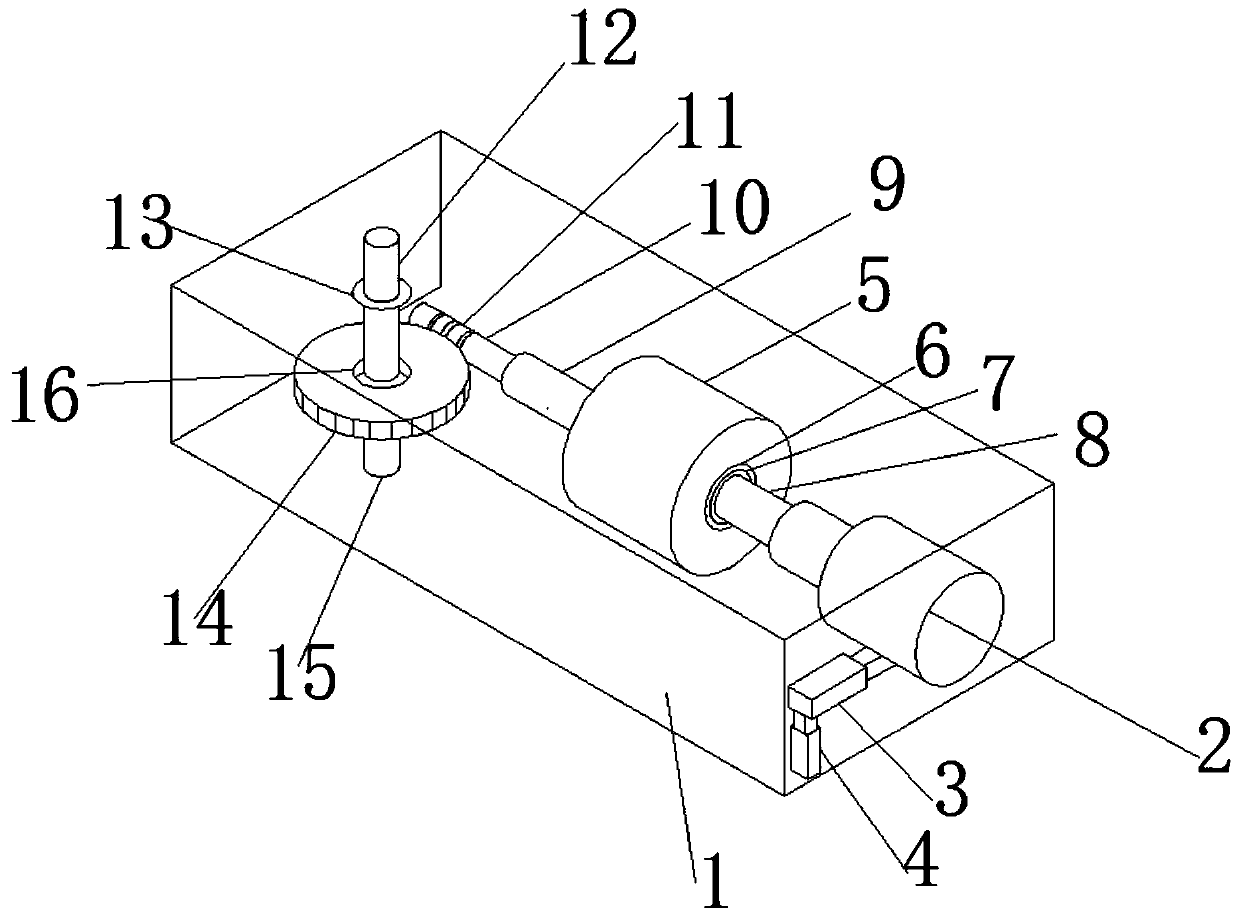 A rotary device using a planetary reducer