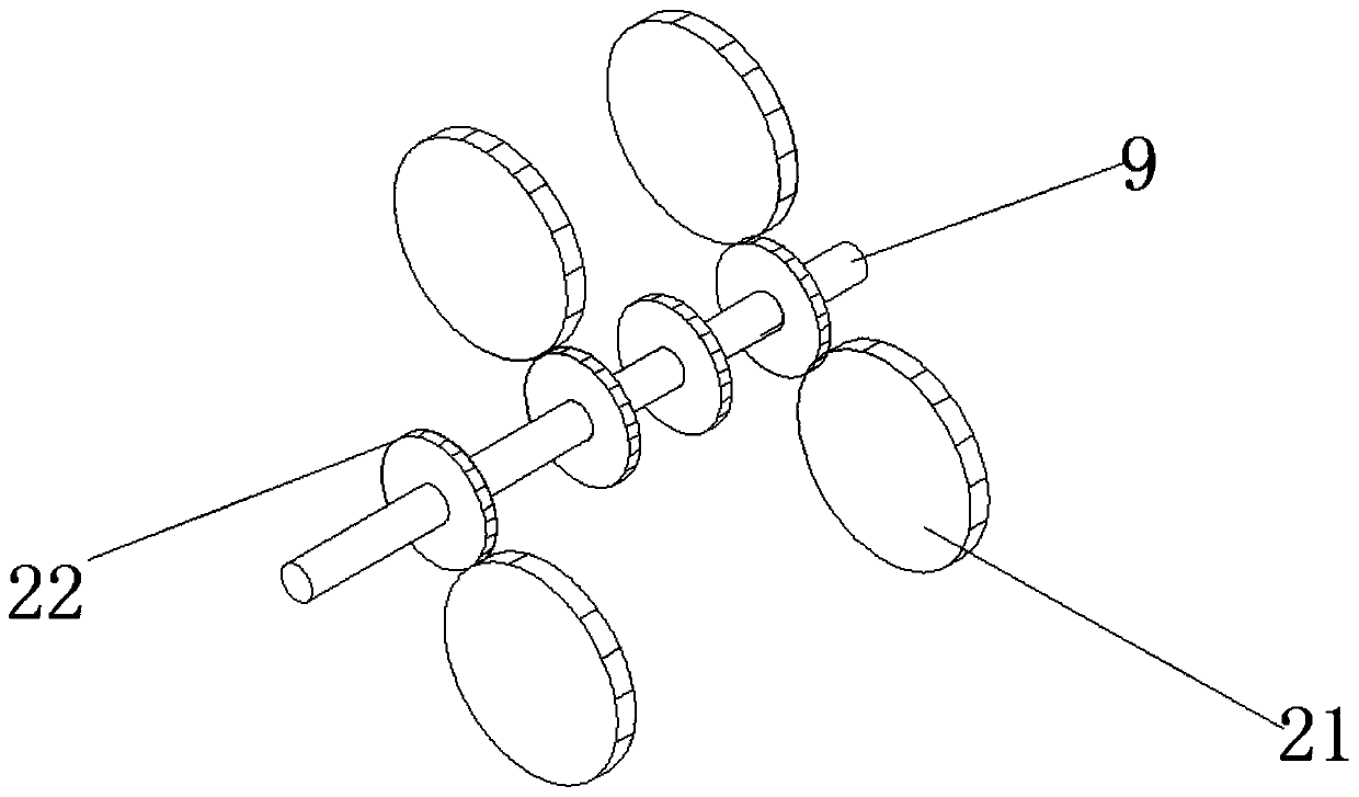 A rotary device using a planetary reducer