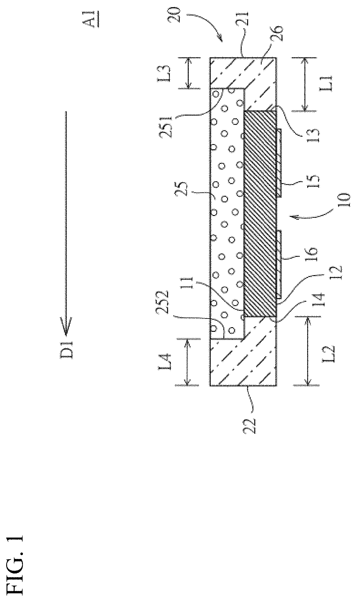 Chip-scale packaging light-emitting device with electrode polarity identifier and method of manufacturing the same