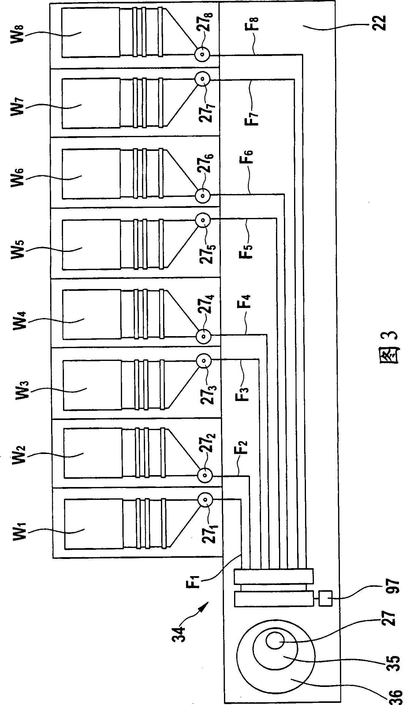 Apparatus on a combing machine for monitoring the noil percentage