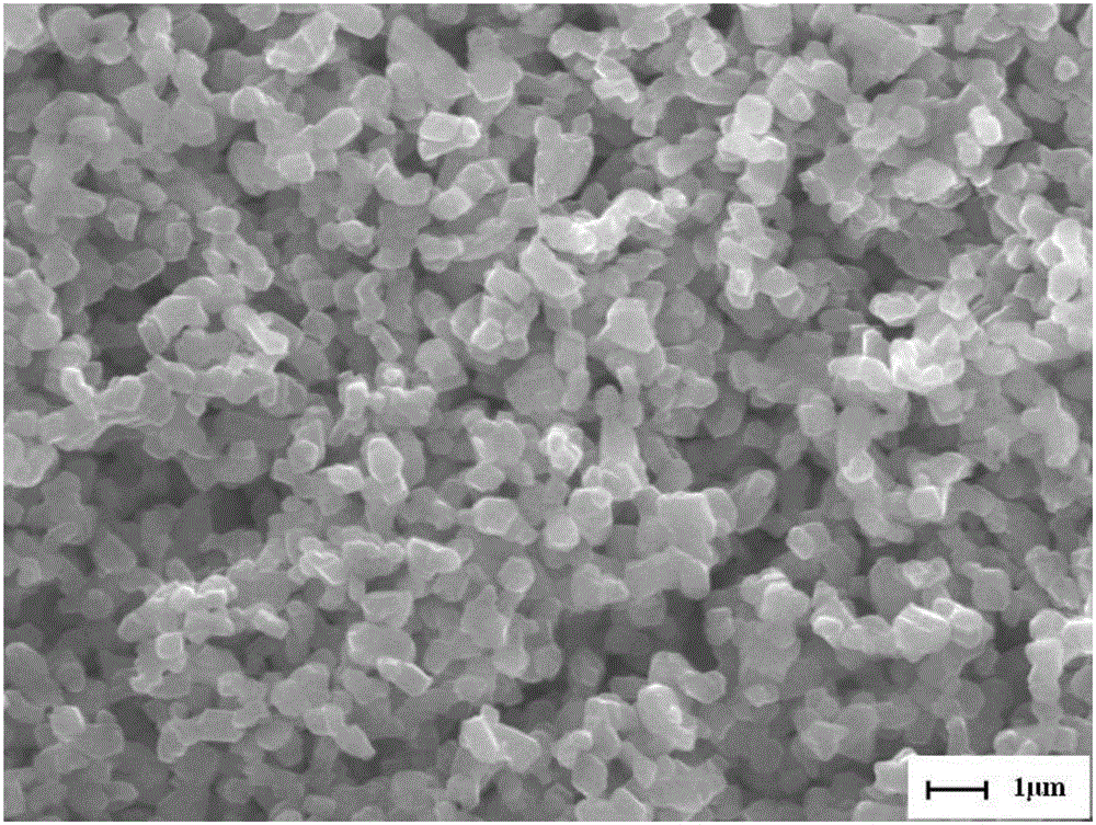 Calcium cyanamide monodisperse nanoparticle preparation method