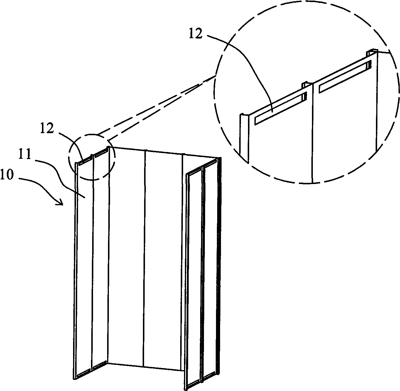 Elevator lift-cabin wind-guiding device