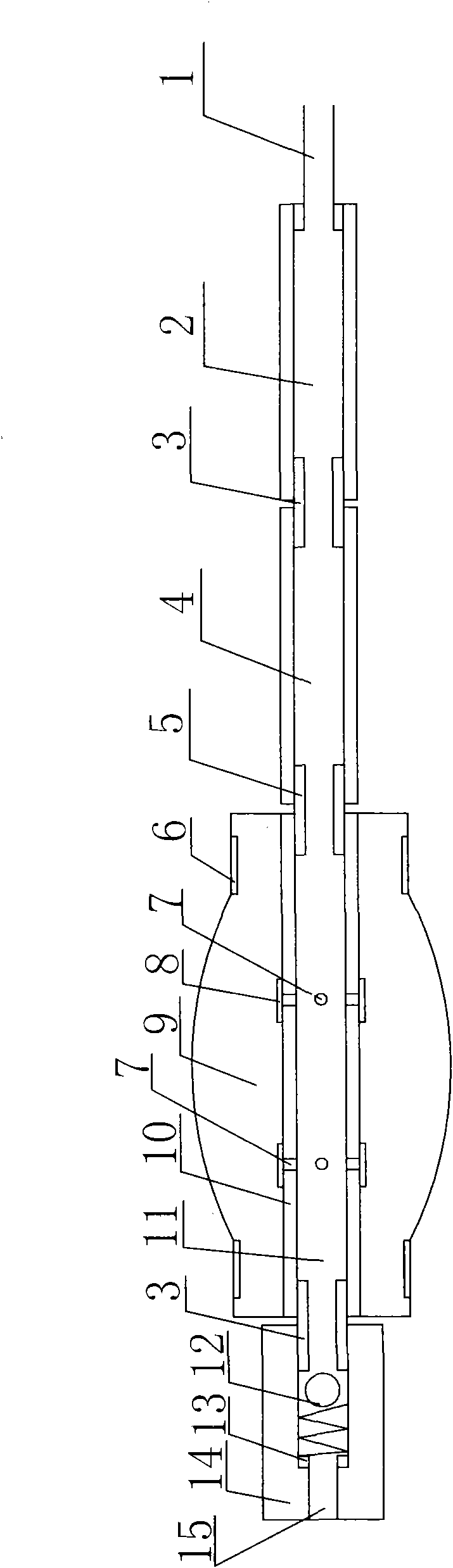 Method and device for grouting in hole and effectively stopping grout