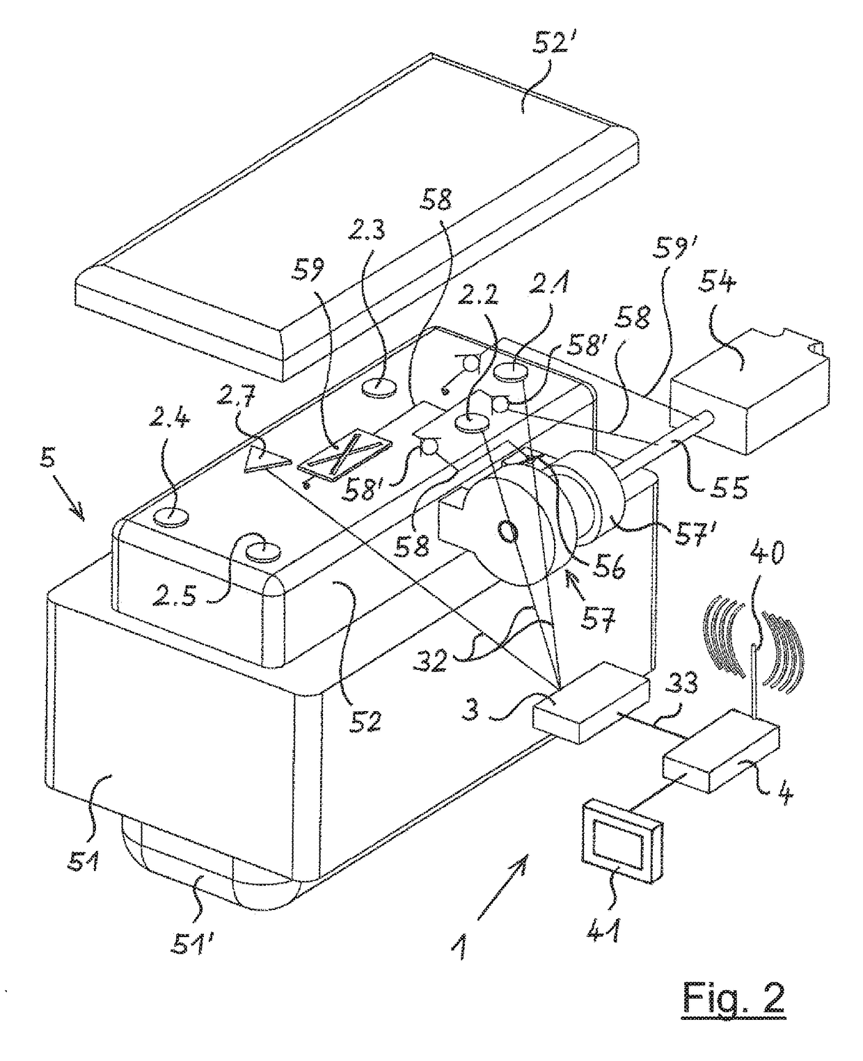 Method and device for monitoring the functioning of a crankcase ventilation system of an internal combustion engine