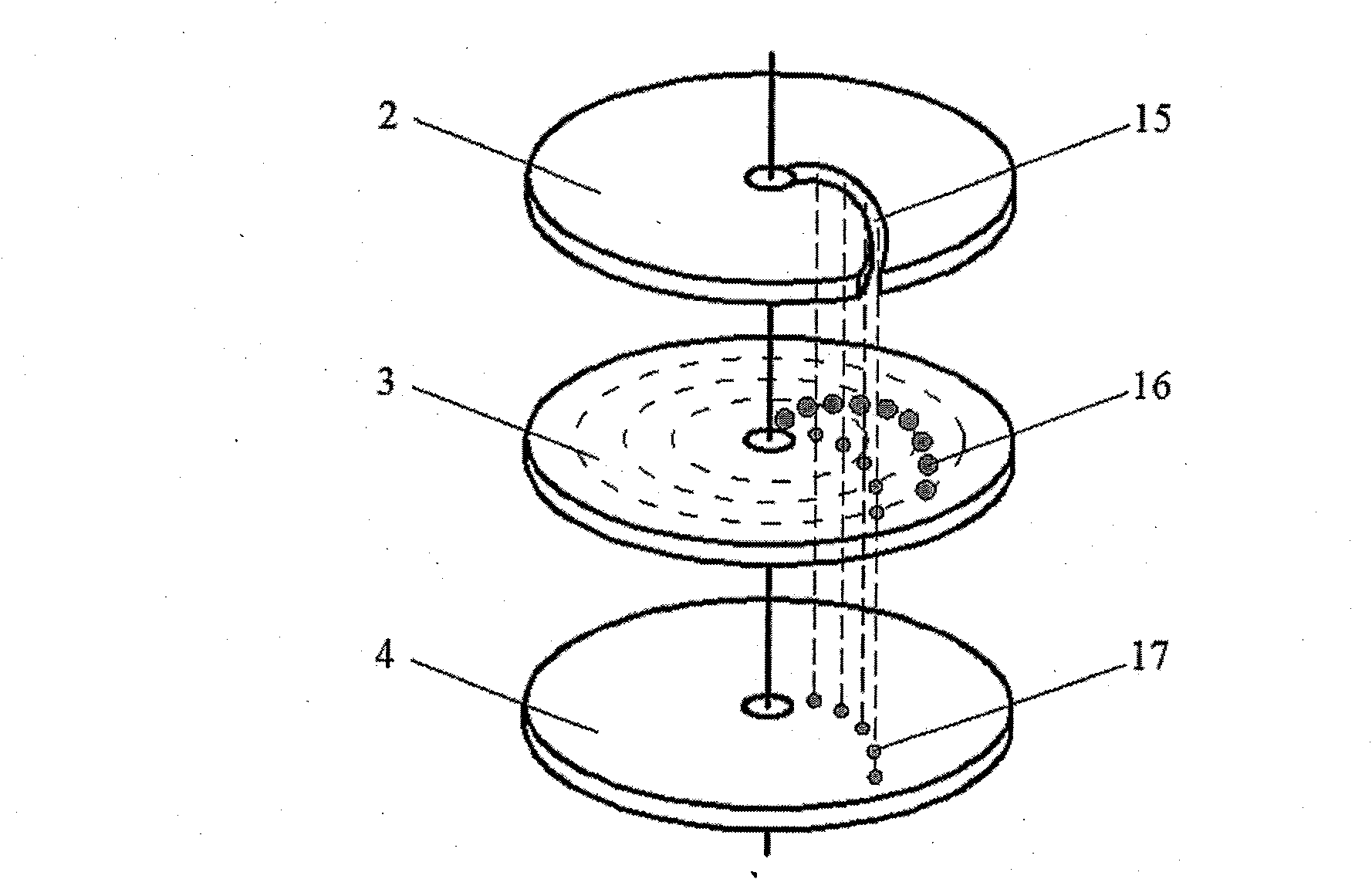 Device and method of multispectral imaging by diffraction based on Nipkow disk