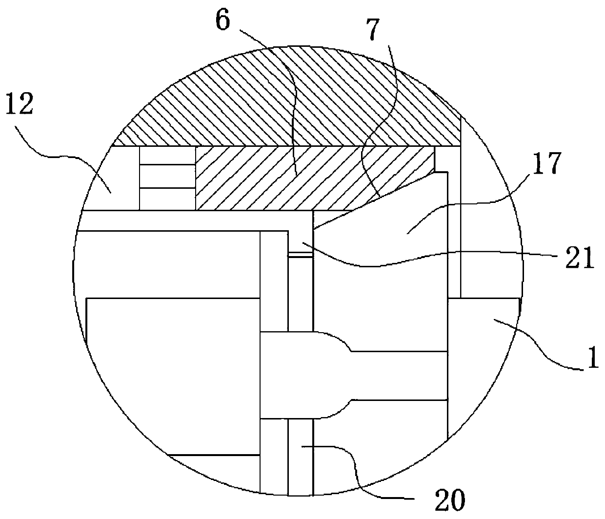 Piston pin clamping device for automatic chamfering of piston pin ...