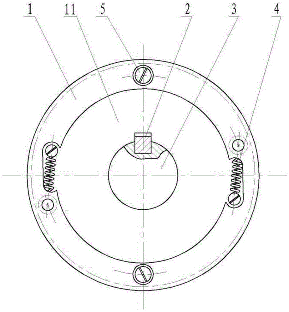 High-precision hand-cranking low-speed rotating table