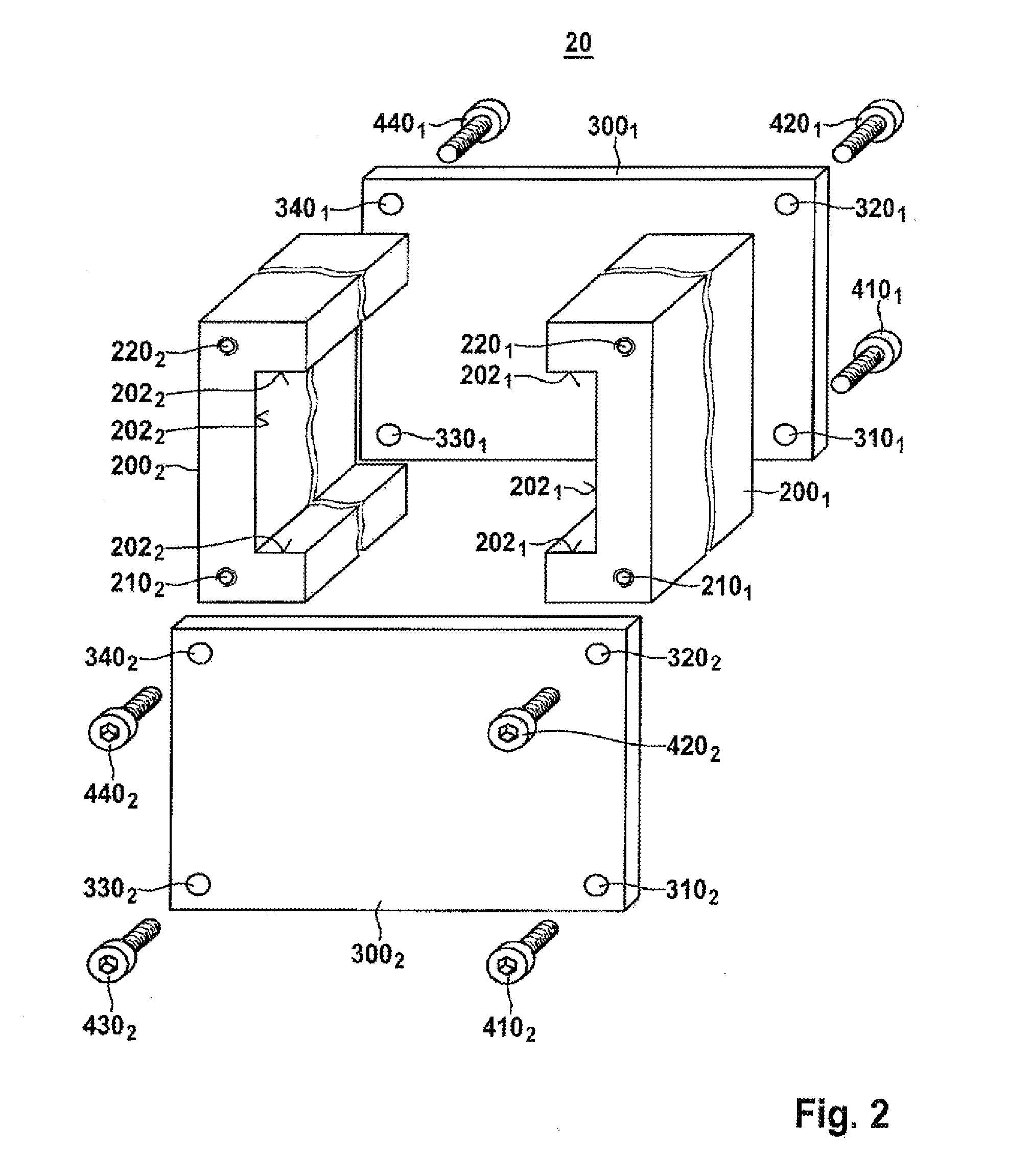 Module carrier for battery cells and method for producing the module carrier, and battery module, battery pack, battery and battery system