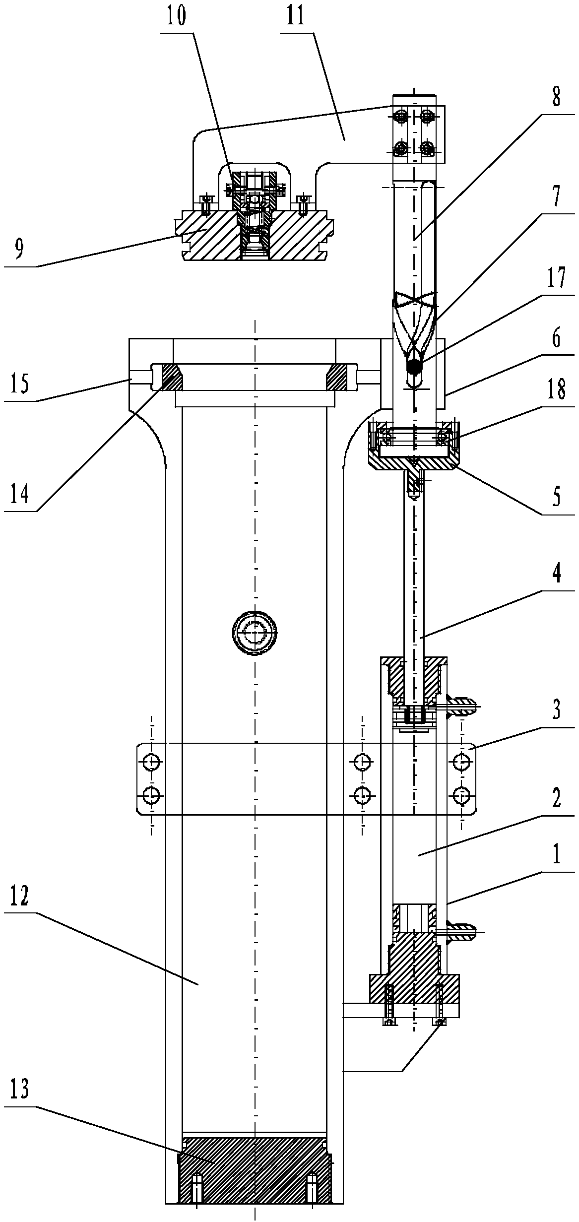 A steering switch cover mechanism for a deep-sea heat preservation and pressure holding cabin
