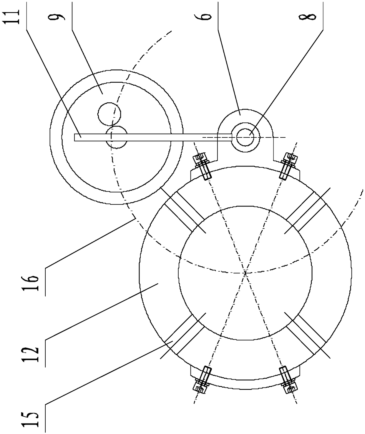 A steering switch cover mechanism for a deep-sea heat preservation and pressure holding cabin