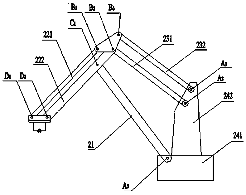 Movable stacking robot