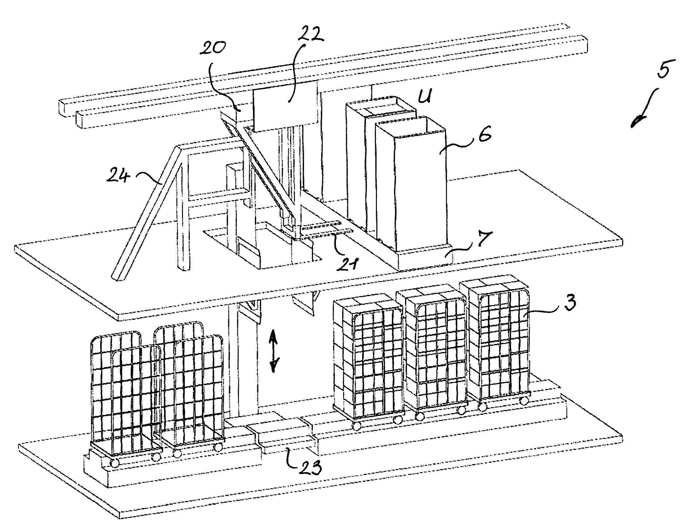 Method and loading system for order-picking articles onto destination load carriers