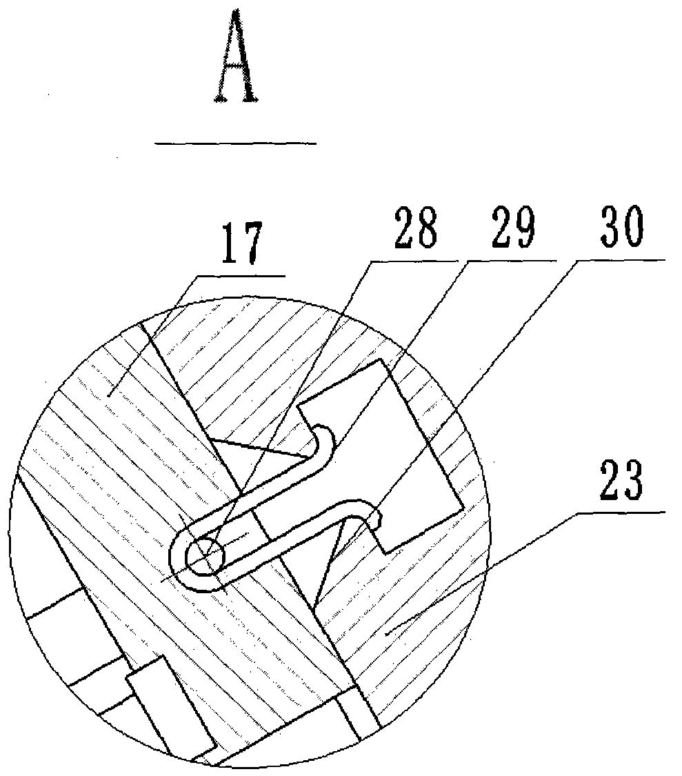 Rotary direct motion arch breaking device