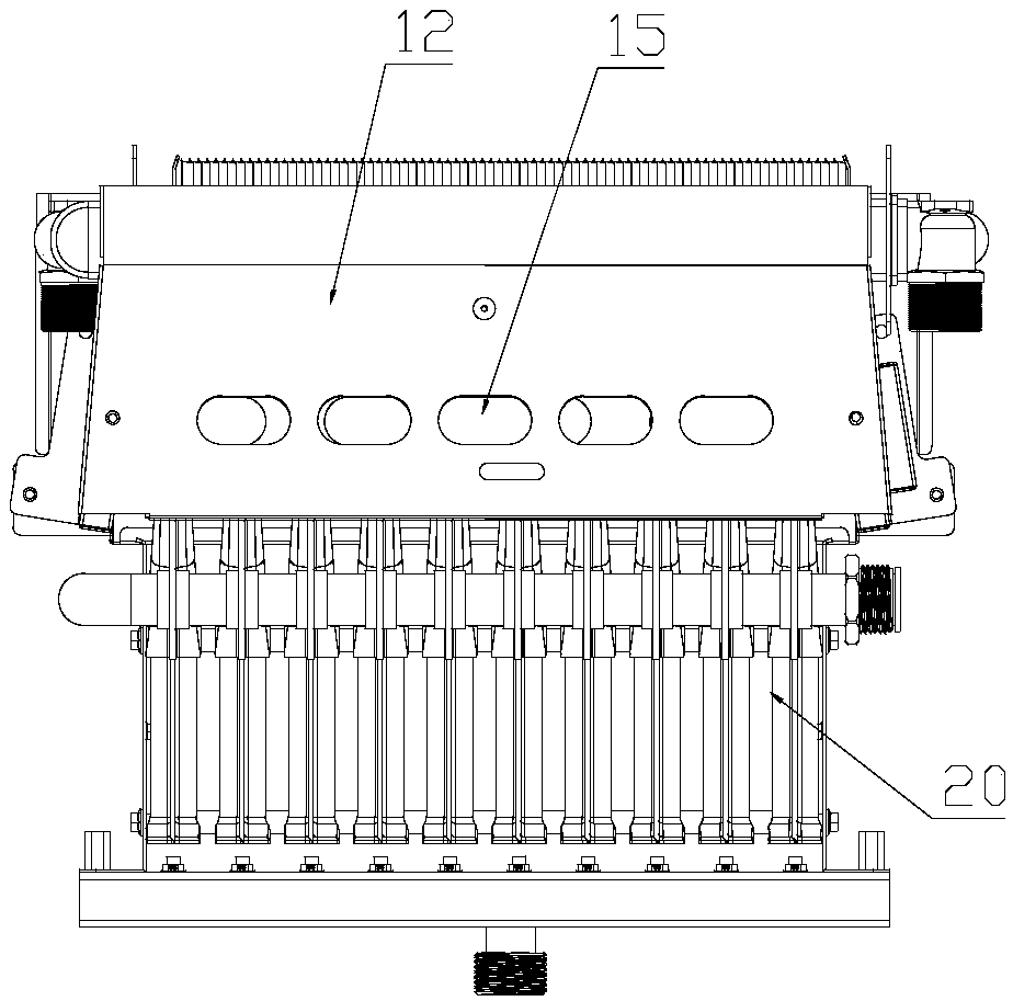 Combustion chamber and wall-mounted gas boiler