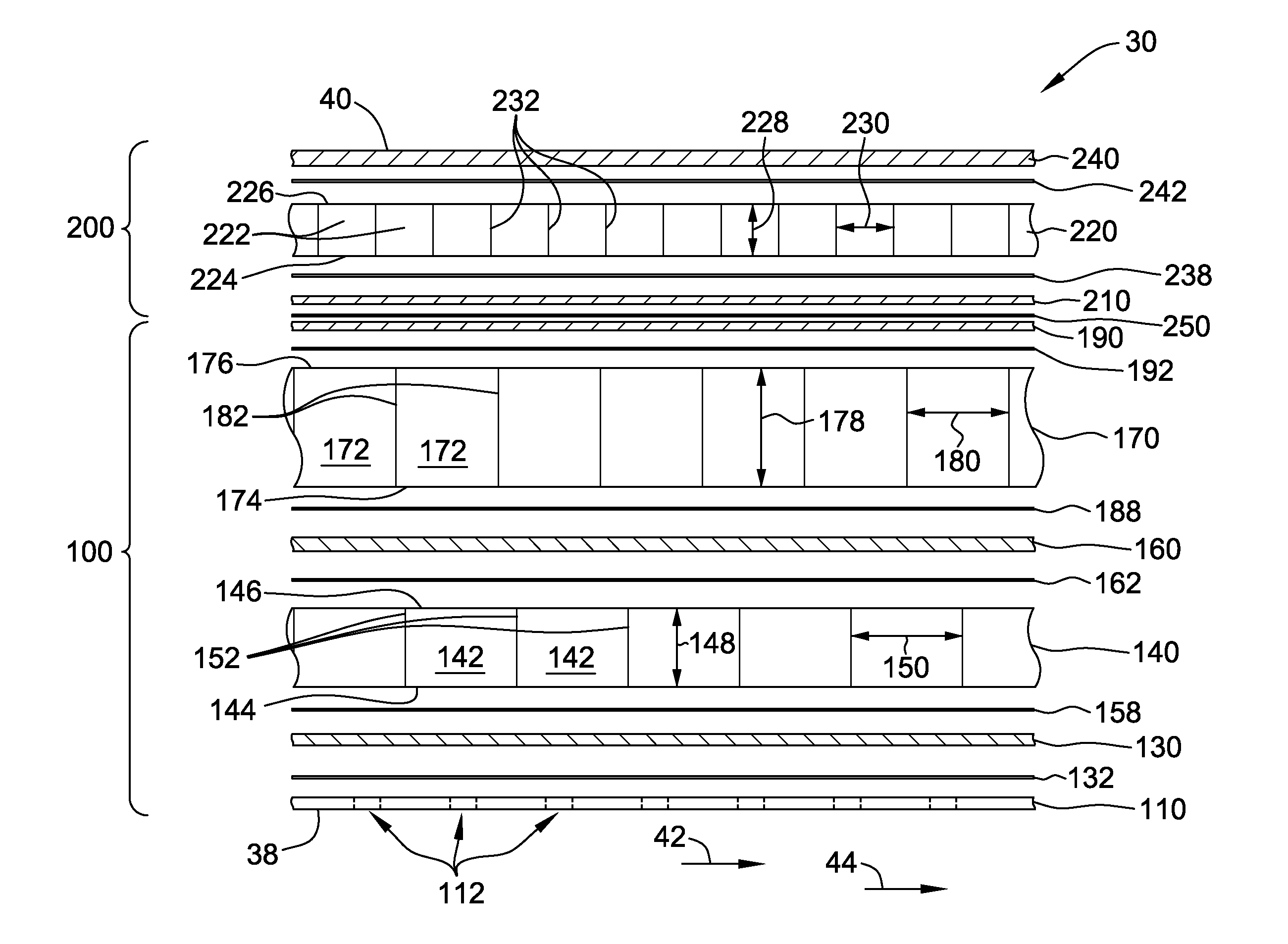 Methods and apparatus for noise attenuation in an engine nacelle
