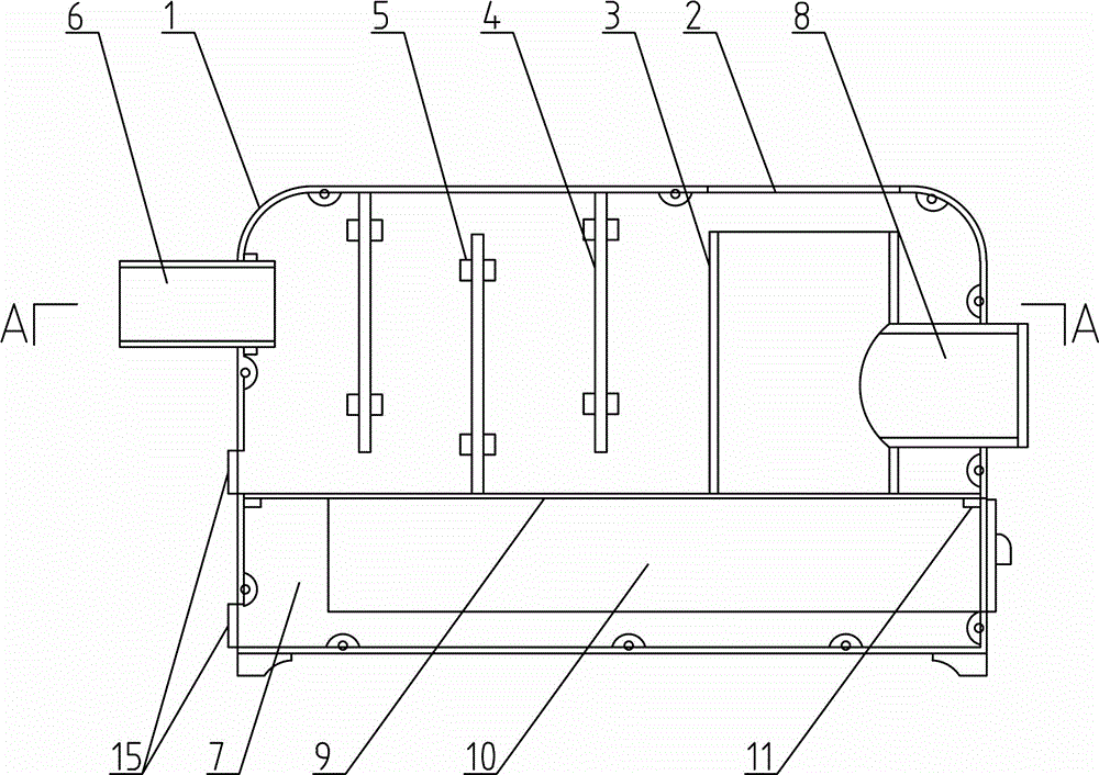 Combustion furnace and furnace body structure