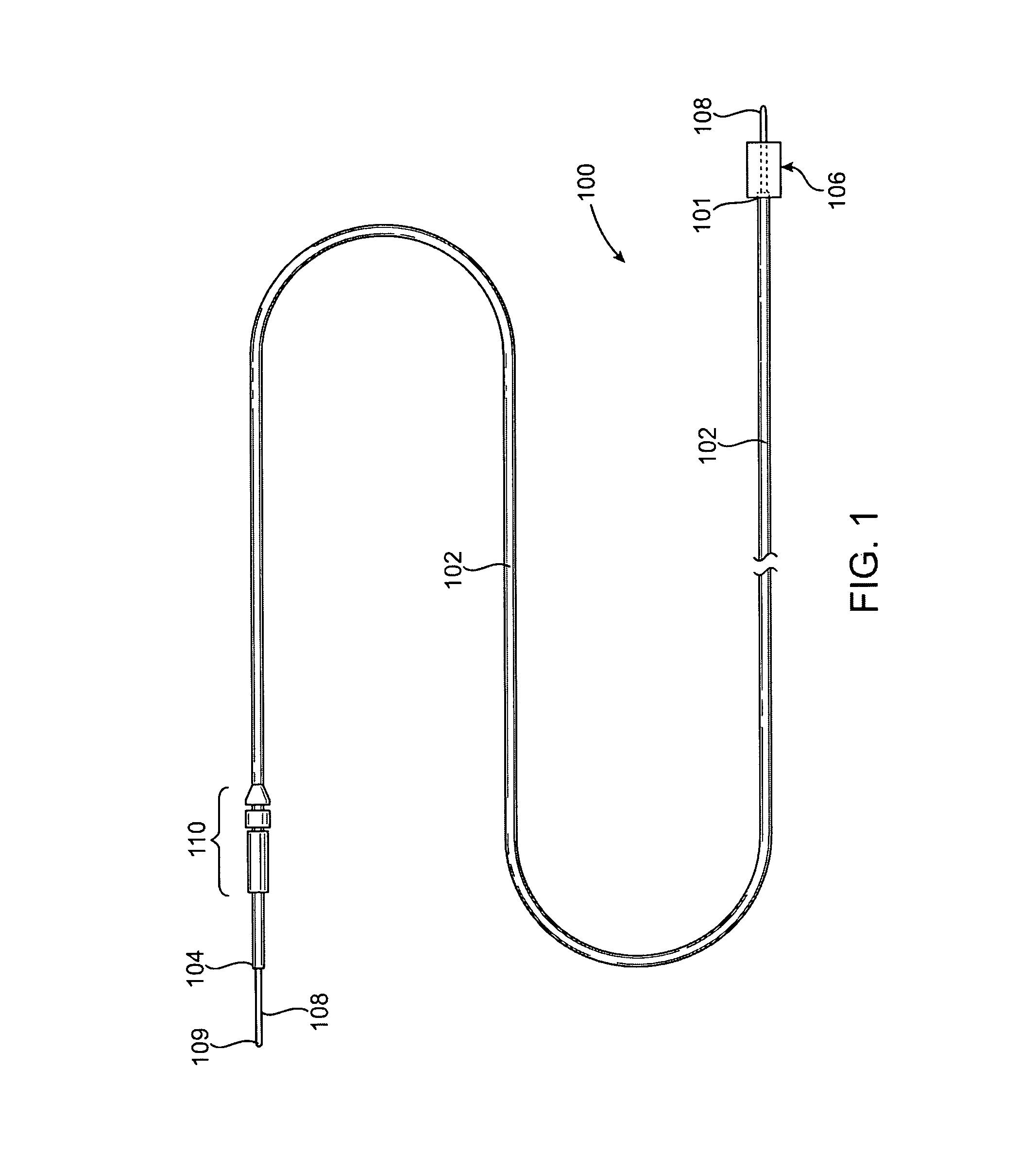 Device with actuatable fluid-column occluder for prevention of embolization