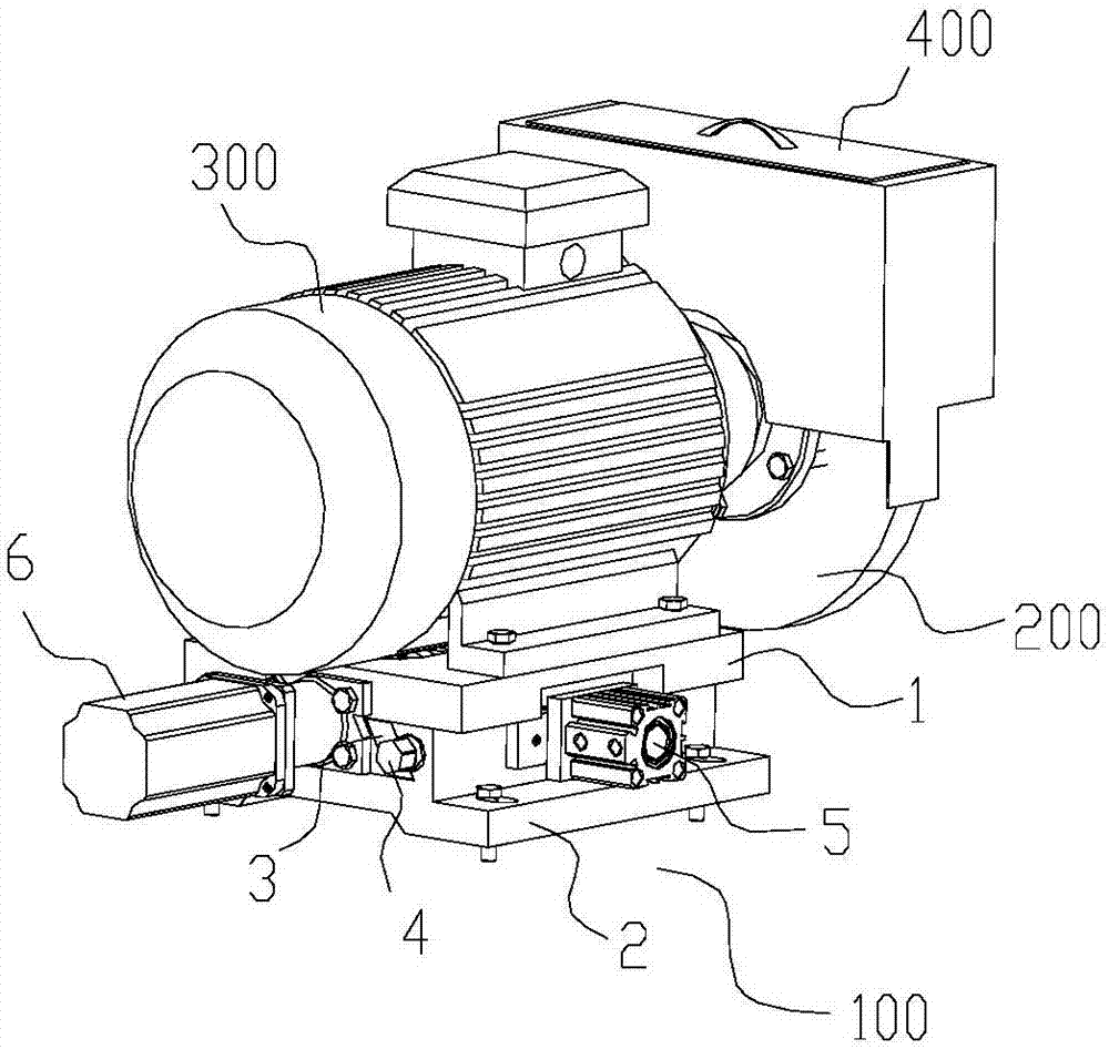 Locking device of edge grinding machine and edge grinding machine