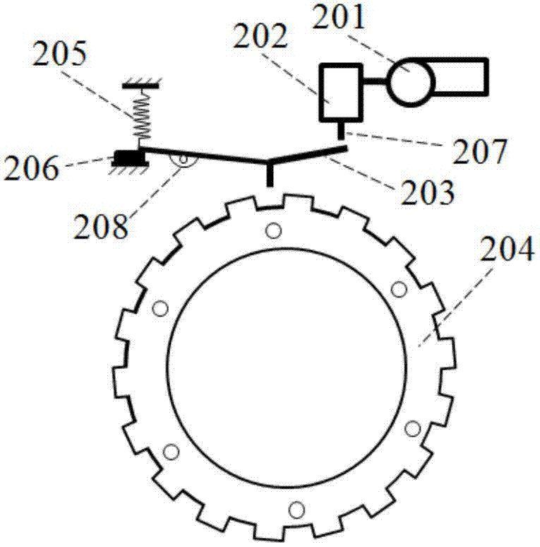 Engine locking double-motor single-planetary-line two-stage speed reduction hybrid power system