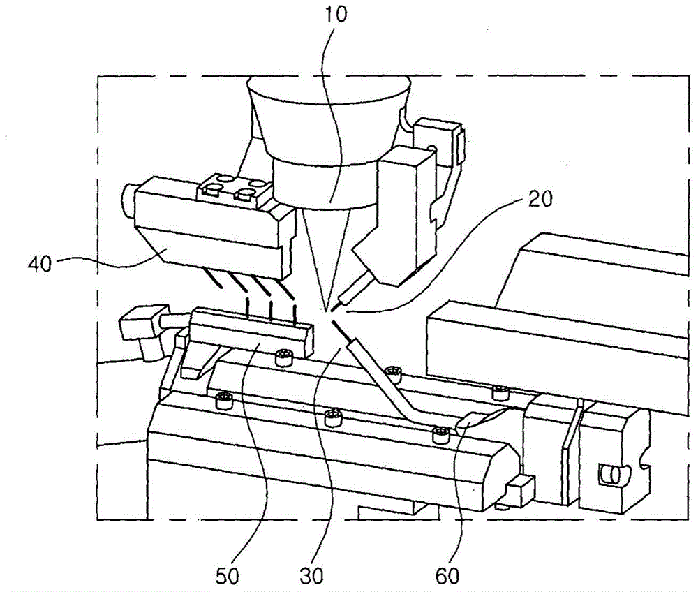 Method for laser welding and welded metal using the same