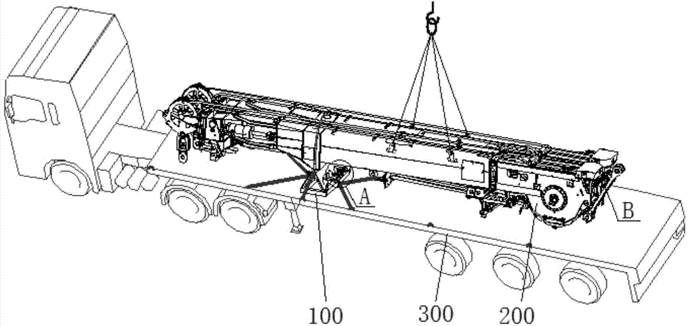 Transfer device of superlift device