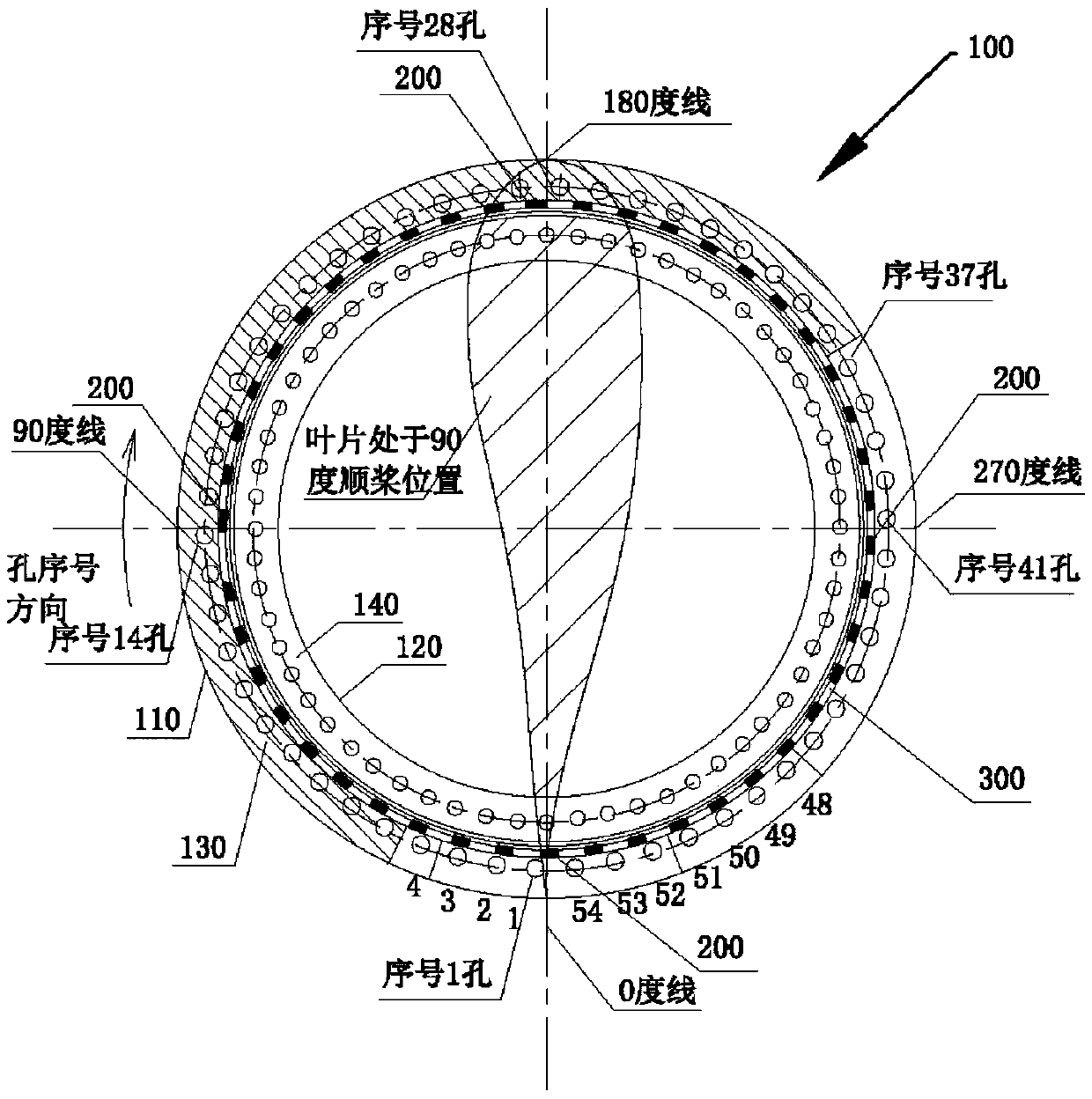 Monitoring method and monitoring system for pitch bearing