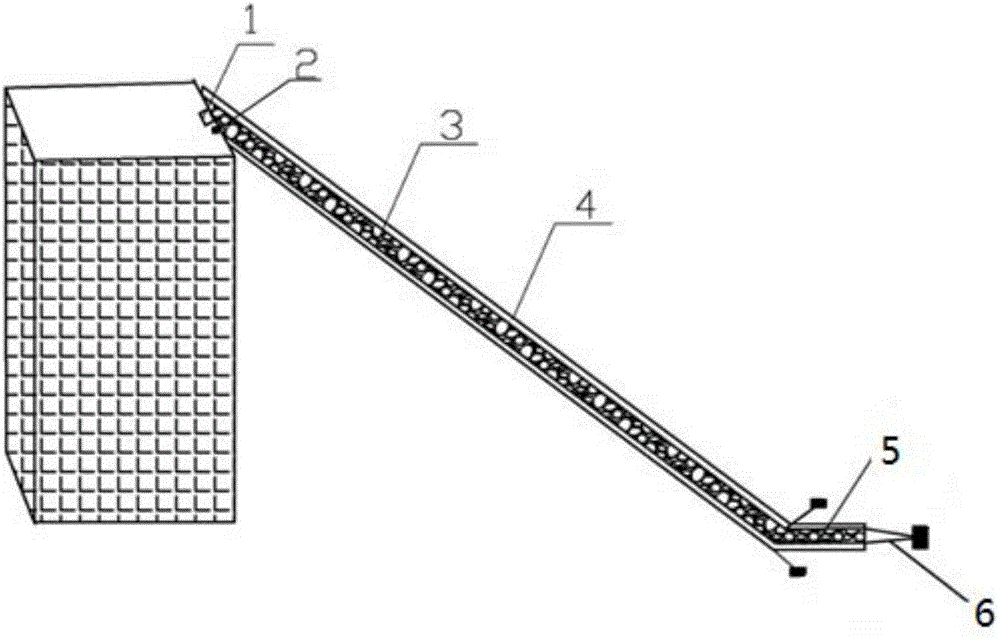 Straight sliding type escaping chute device for high-rise building