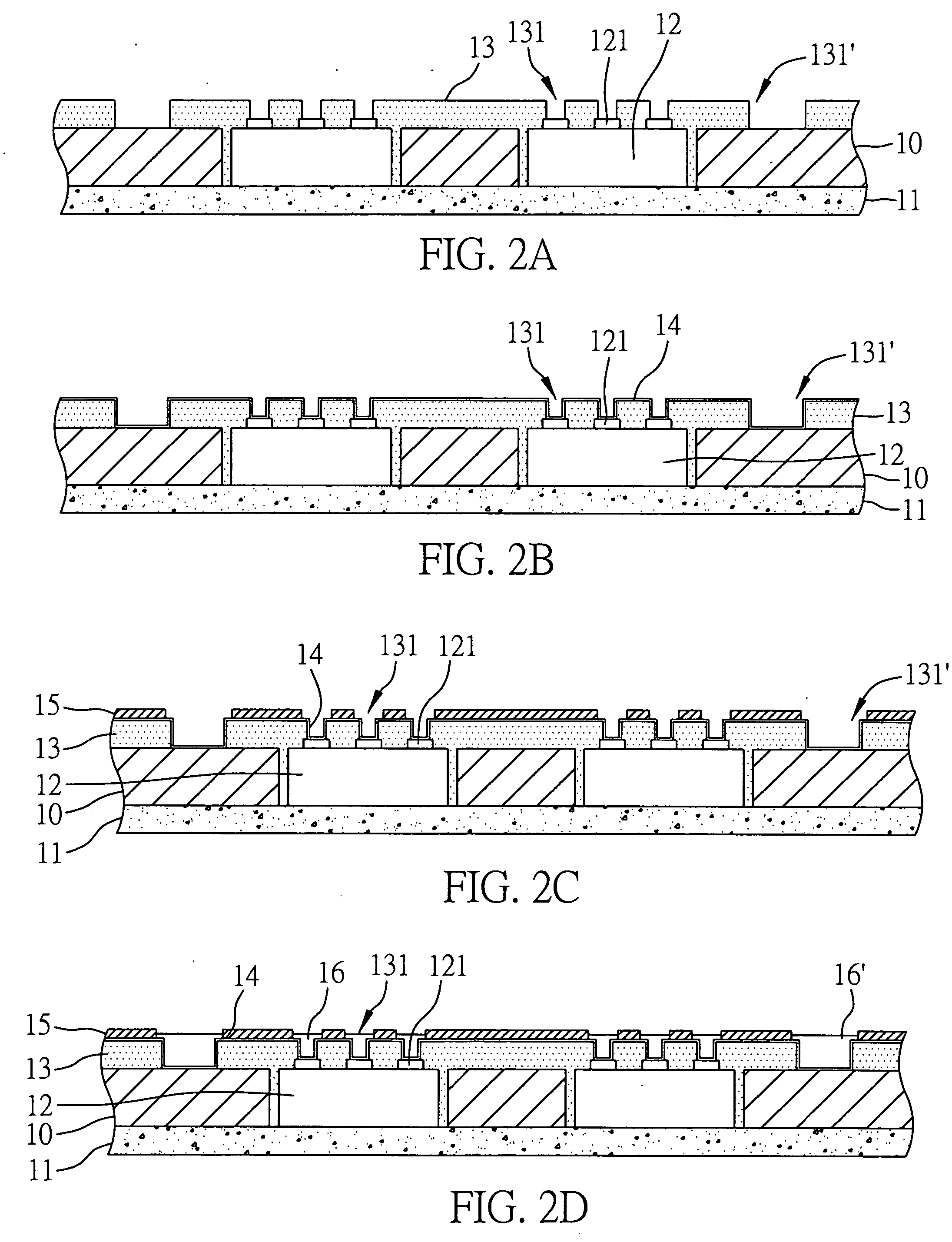 Method for fabricating carrier structure integrated with semiconductor element