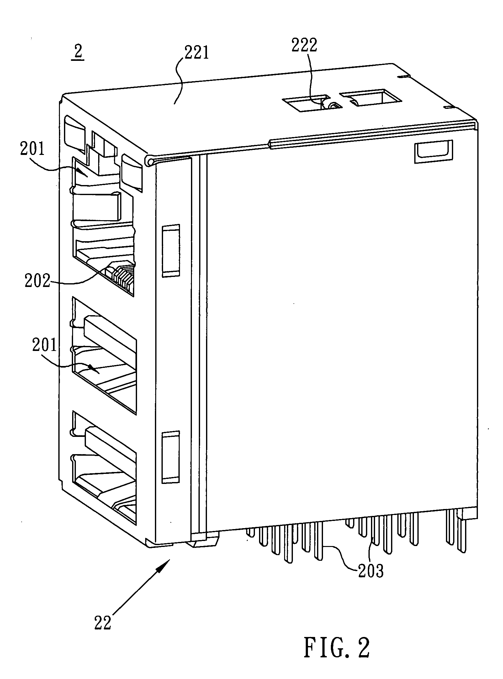 Connector and housing thereof
