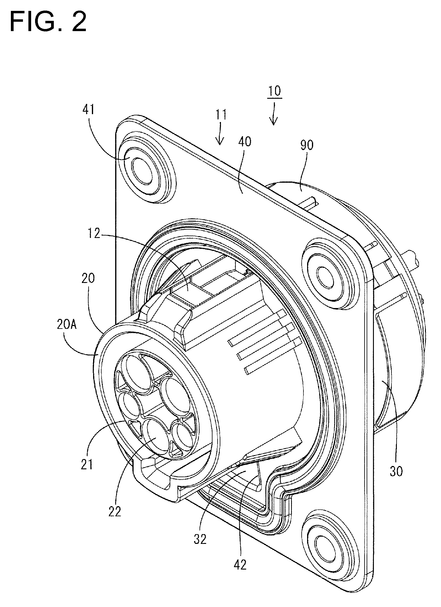 Vehicle-side connector