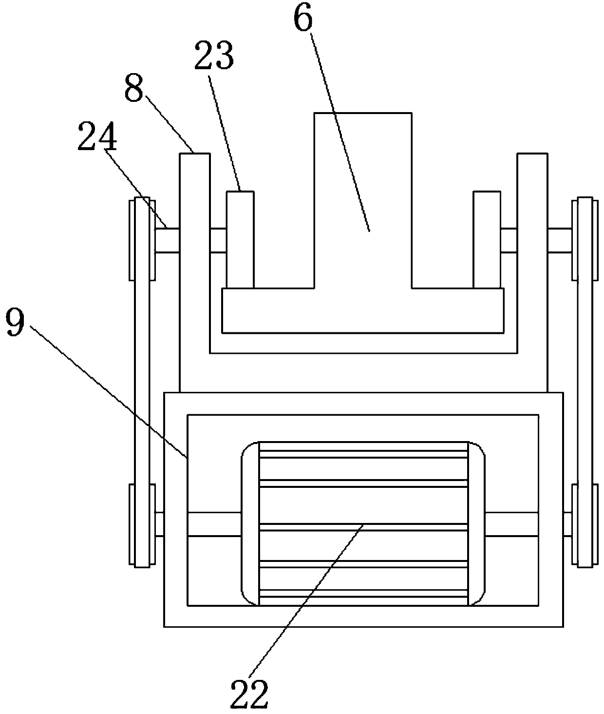 Automatic production equipment of LED packaging tube