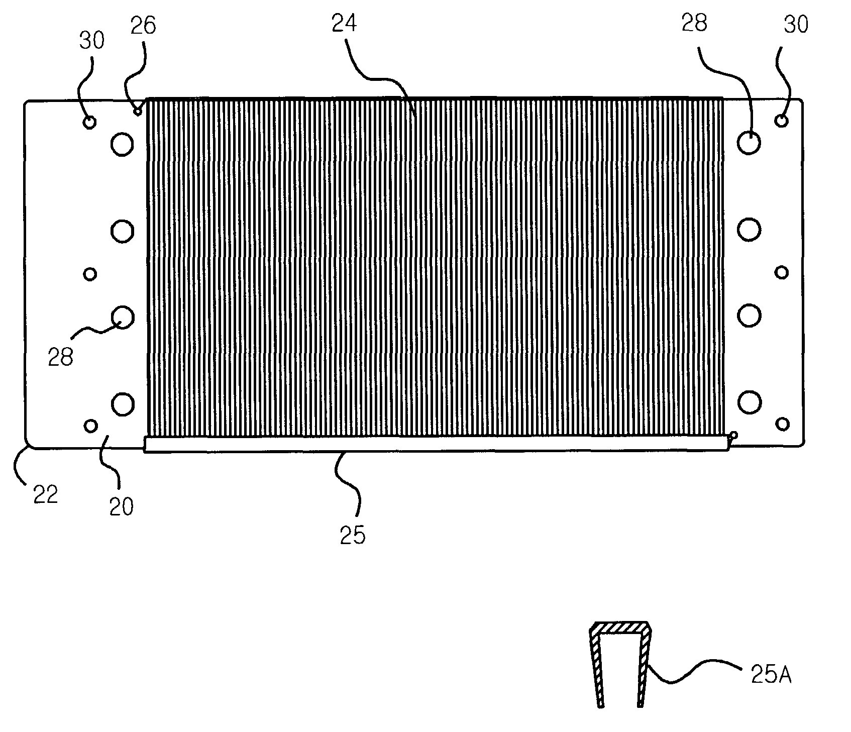 Large surface area electrode and method to produce same