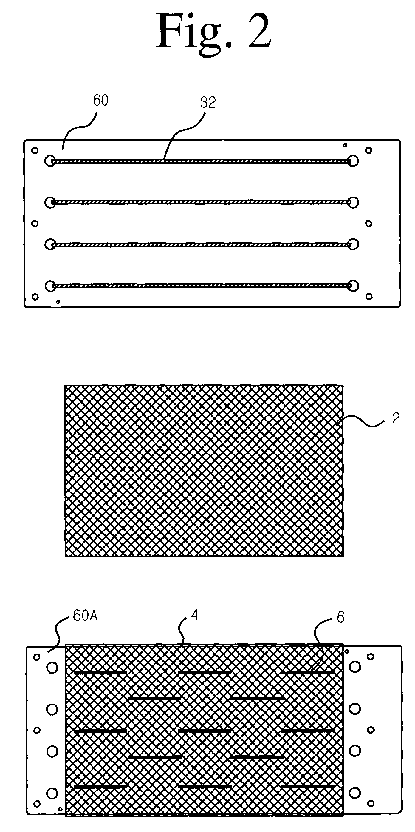 Large surface area electrode and method to produce same