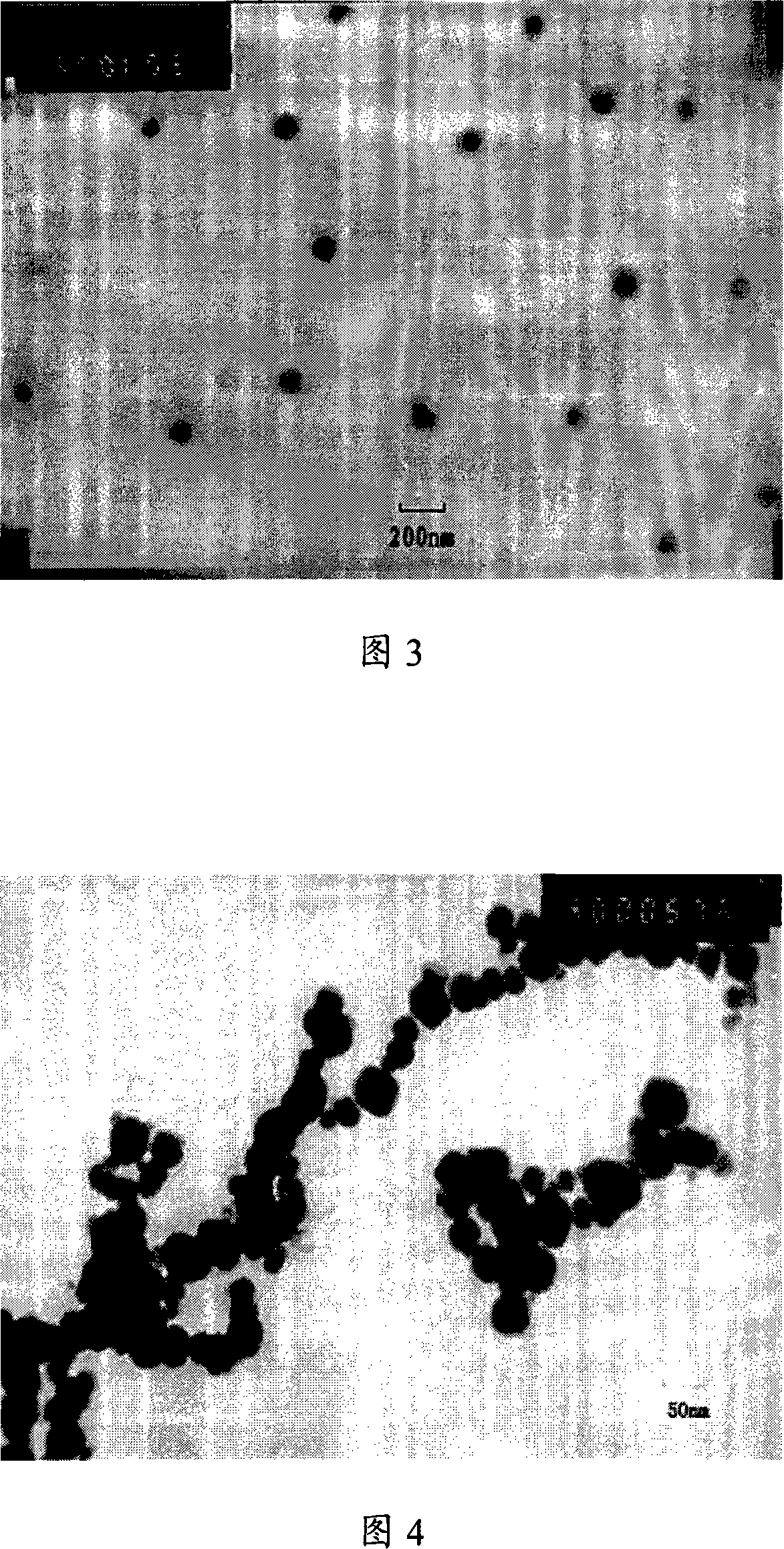 Method for preparing water soluble hypocrellin silica nanometer particle and its application in preparing venous injection