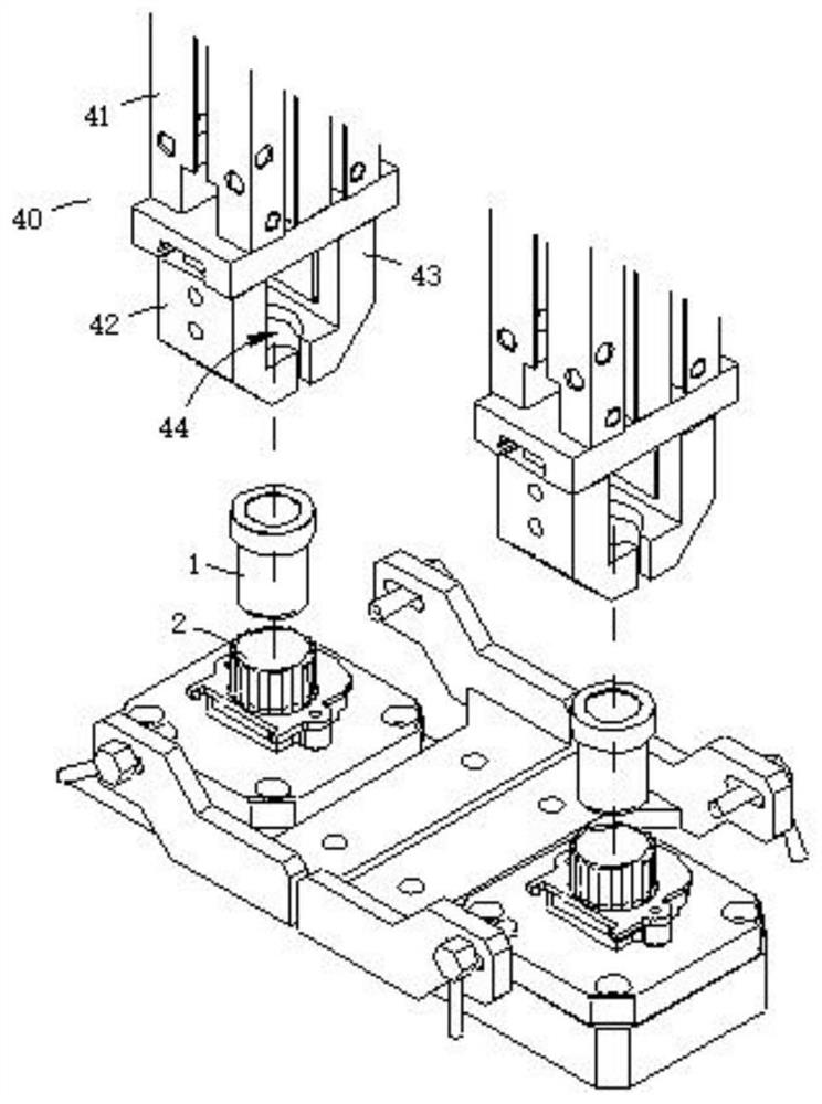 Turnover device and turnover method for sensor production