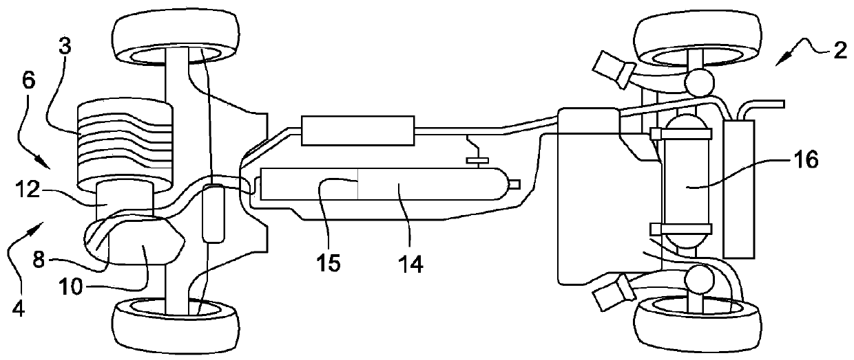 Mechanical transmissions with hydraulic presses for motor vehicles