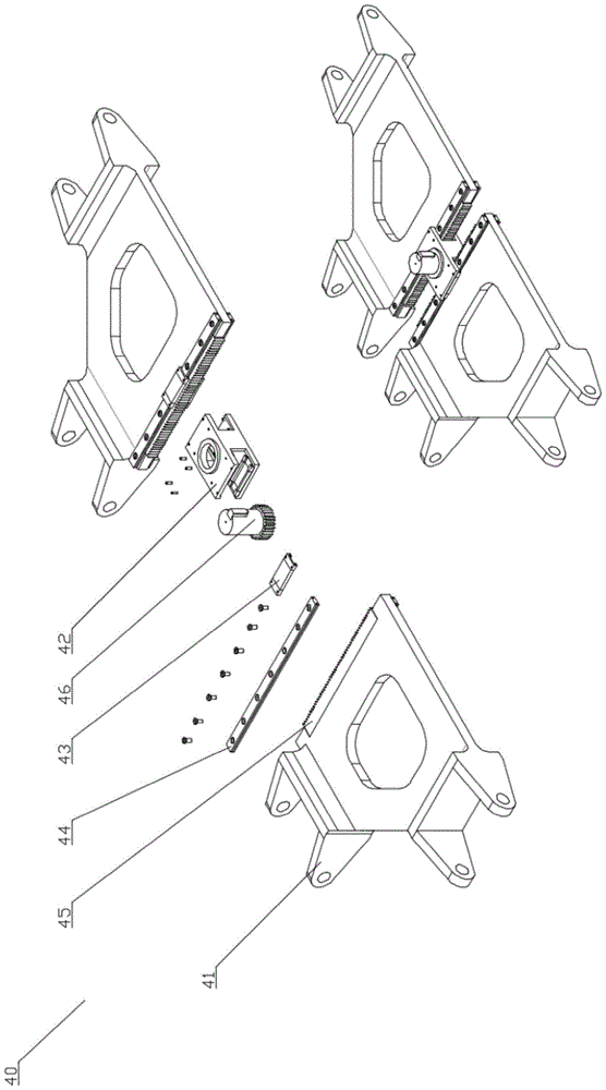 Fruit picking device based on non-uniform parallel mechanism