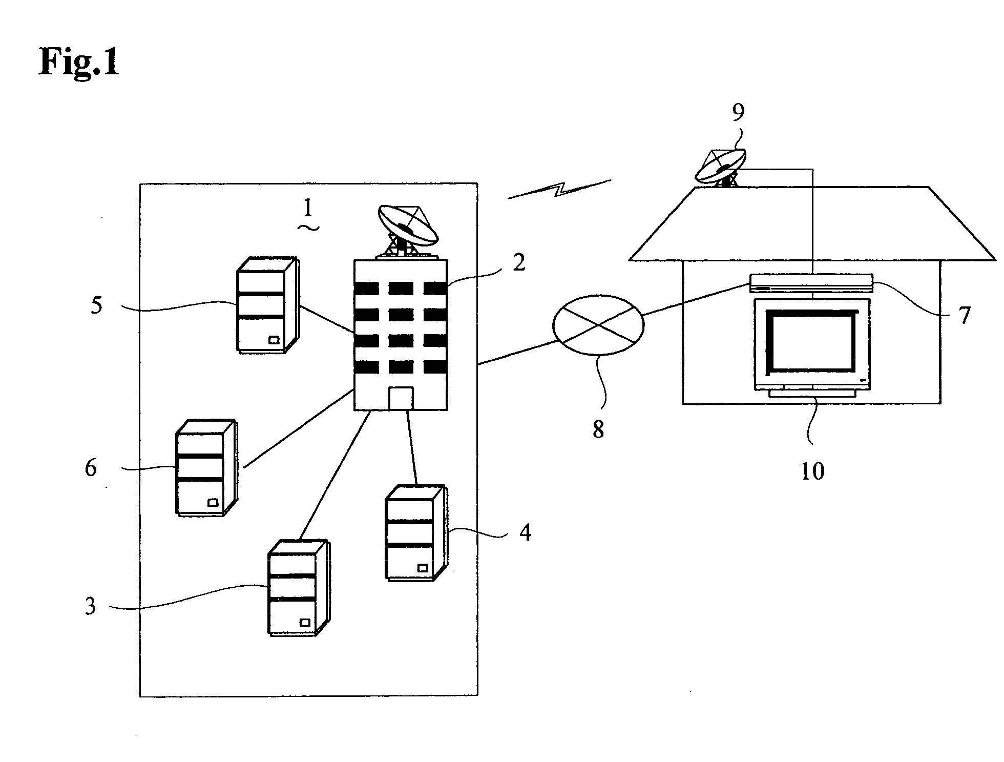 TV program distribution system and TV broadcast signal receiving device for receiving a pay TV program distributed from the system