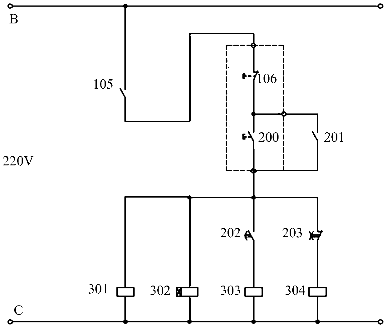 Crane Control Circuit and Crane