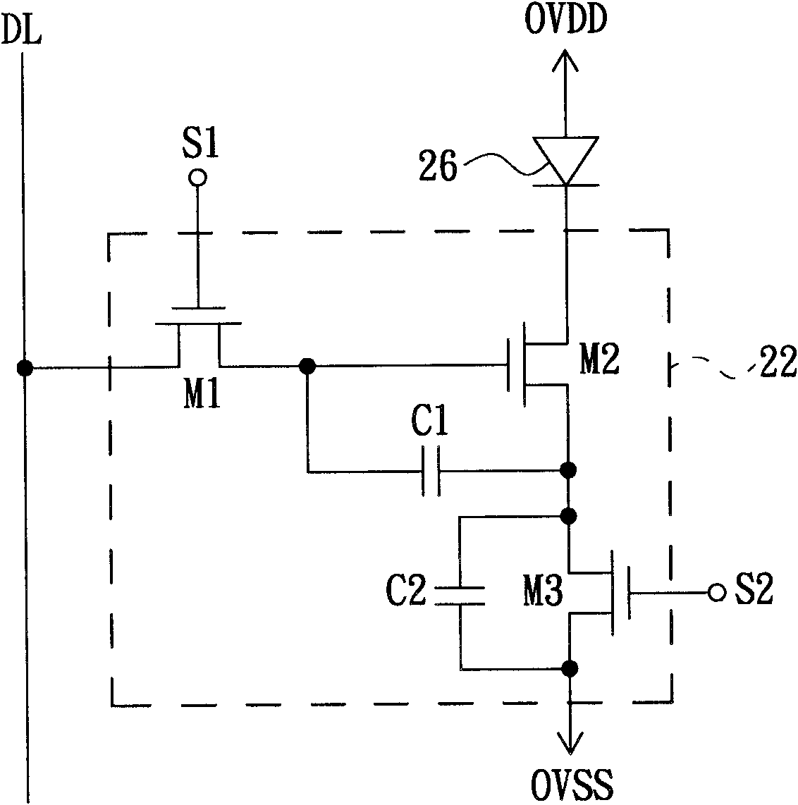 Drive circuit for current drive element and drive method