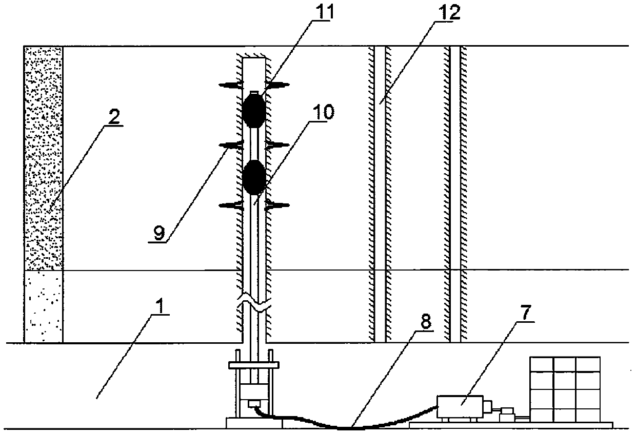 A method for preventing rock burst of strong and weak roof in underground coal mine