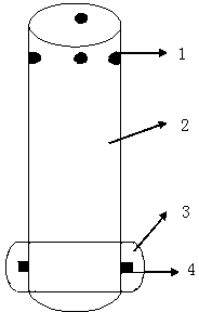 Loess formation conduit plugging and annulus external fill balance anti-leakage process