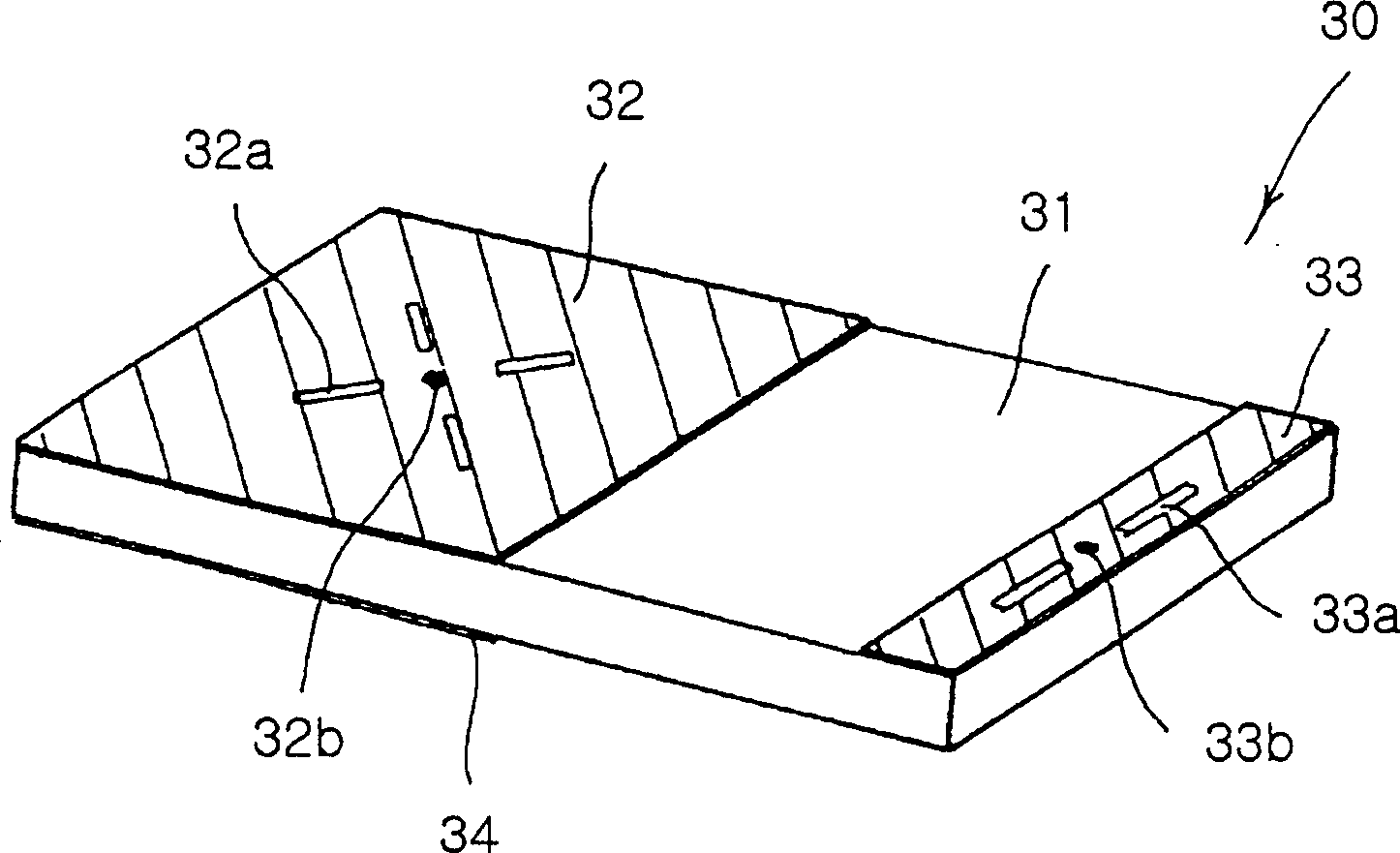 Piezoelectric transformer with recognition node pattern